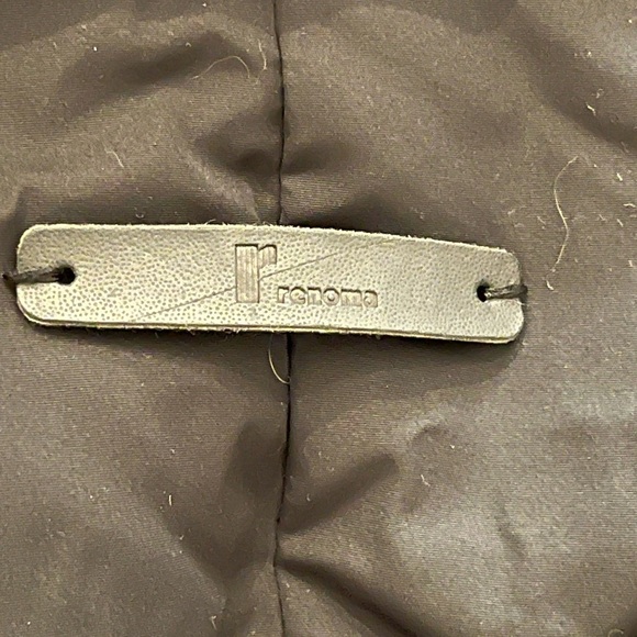 Renoma French Designer Down Filled Puffer Coat with Fur Trim - Picture 6 of 10